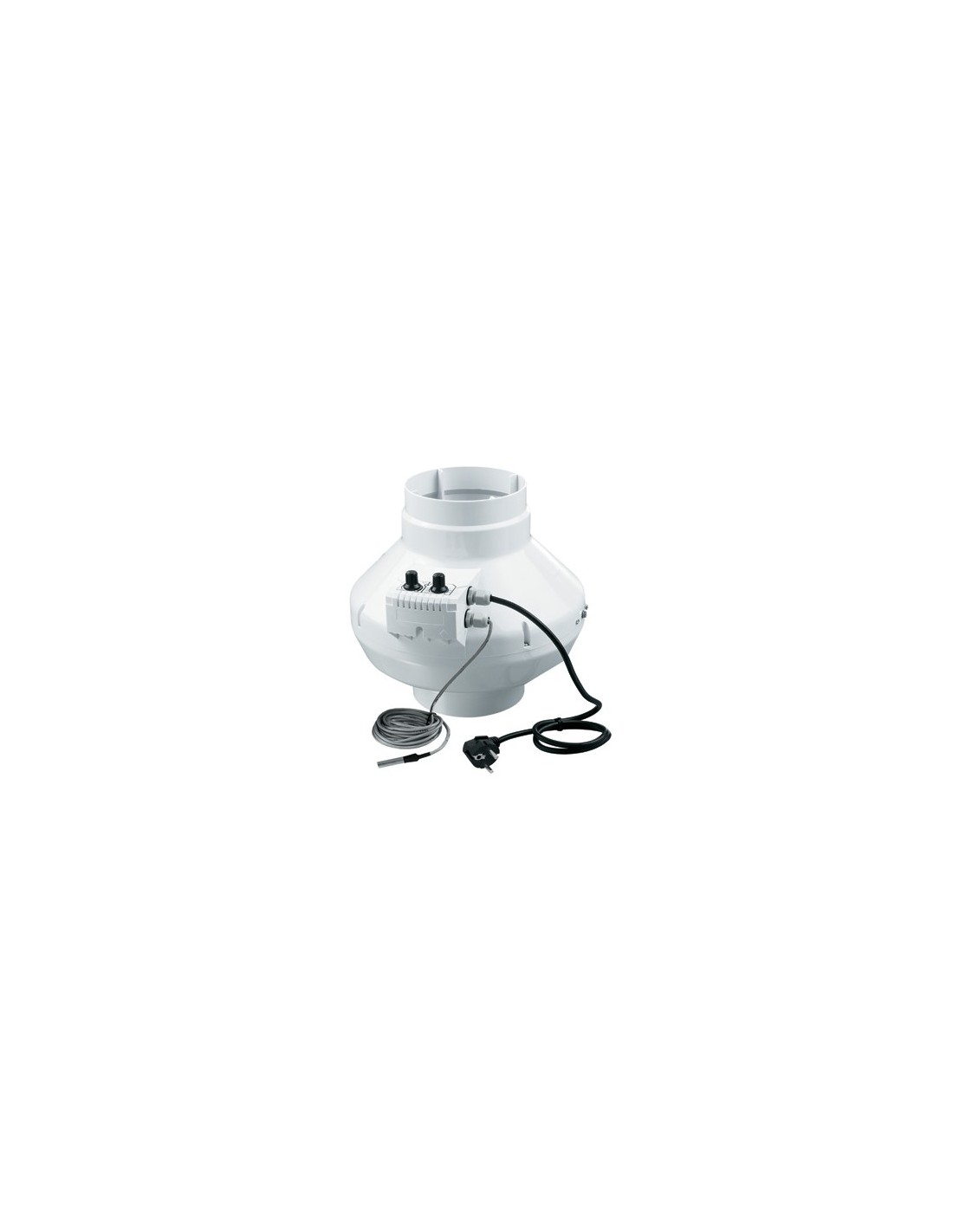 Aspiratore/Estrattore VK 125 VENTS Da 125mm - Portata 355 MÂ³/h, Non Cablato, Perfetto Per Bagni E Locali!
