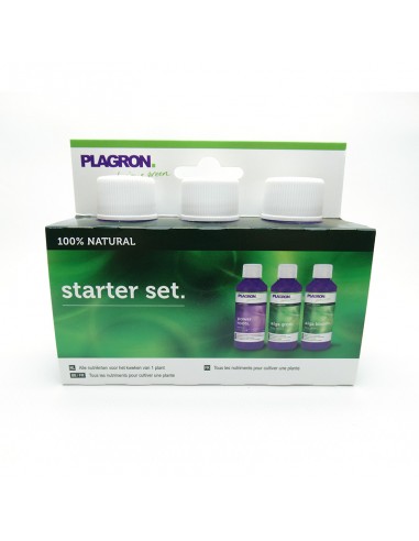 Pack Engrais Starter Set 100% Naturel - Plagron