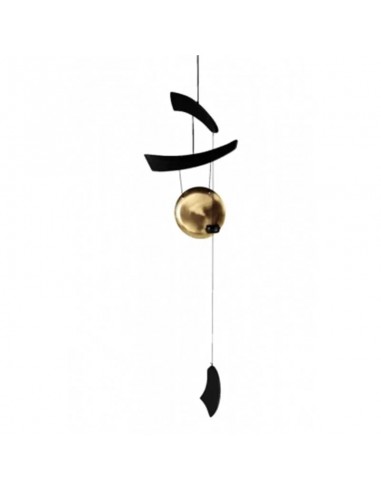 Carillon A Vent Gong Zen Noir