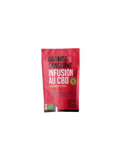 Orange Sanguine - Infusion Cbd Bio - 50 Gr