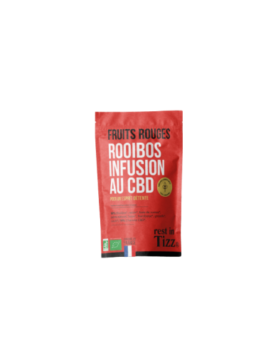 Fruits Rouges - Rooibos Infusion Cbd Bio - 50 Gr