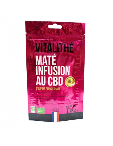 Vitalithe - Mate Infusion Cbd Bio - 50 Gr