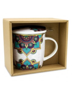 Tasse Infuseur A The Mandala Turquoise