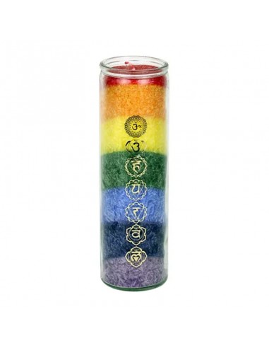 Bougie 7 Chakras Huiles Essentielles