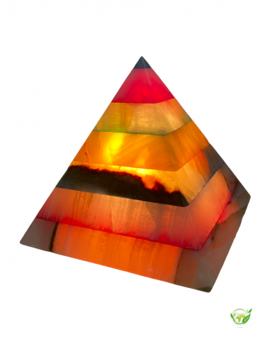 Lampe Onyx Pyramide