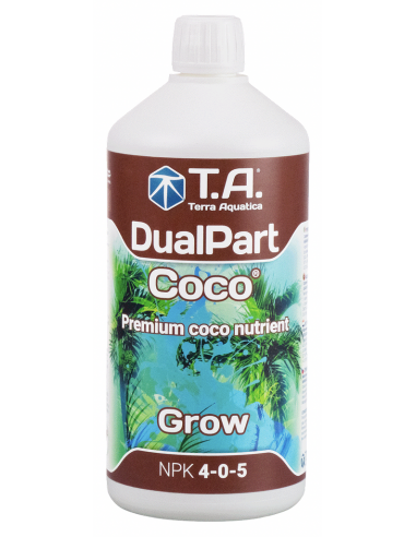 Dualpart Coco Grow 1 Litre - Terra Aquatica