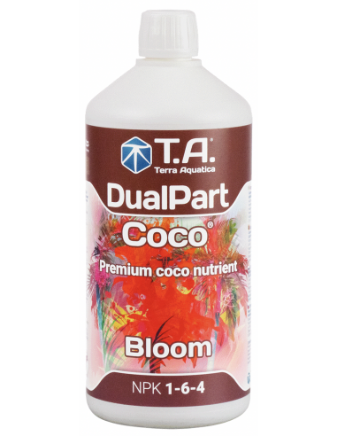 Dualpart Coco Bloom 1litre - Terra Aquatica