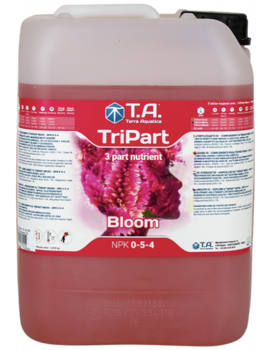 Tripart Bloom 10 Litres - Terra Aquatica