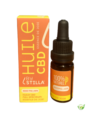 HUILE SUBLINGUALE CBD ESSENCE DE JOIE CITRON GINGEMBRE 40% - 10ml