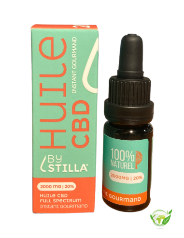 HUILE SUBLINGUALE CBD INSTANT GOURMAND POIRE VANILLE 20% - 10ml