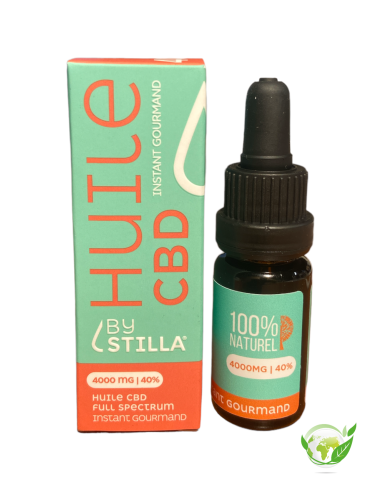 HUILE SUBLINGUALE CBD INSTANT GOURMAND POIRE VANILLE 40% - 10ml