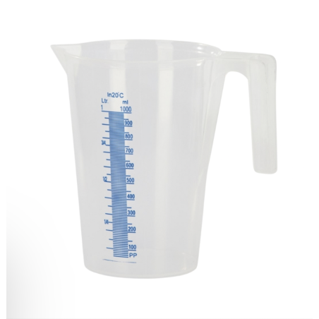 PICHET DOSEUR AVEC POIGNEE 1 LITRE