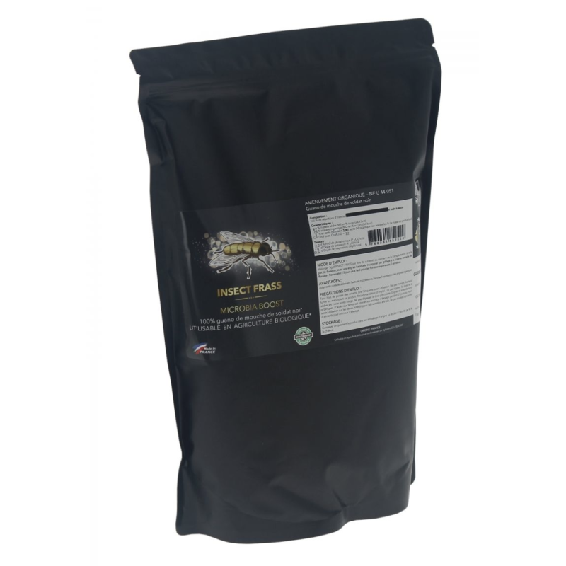 Insect Frass -guano D'insectes - Sachet 1 Kg