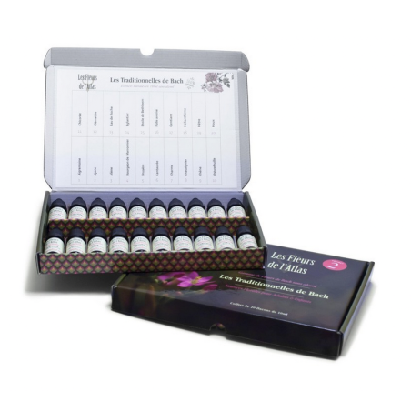 COFFRET 40 FLACONS FLEURS DE L'ATLAS