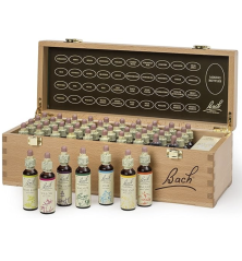 Coffret Bois 38 fleurs de bach original 20ml + 2 rescue