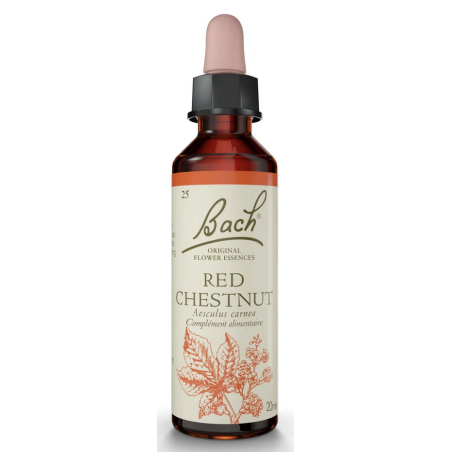 FLEURS DE BACH ORIGINAL N*25 RED CHESTNUT 20ML