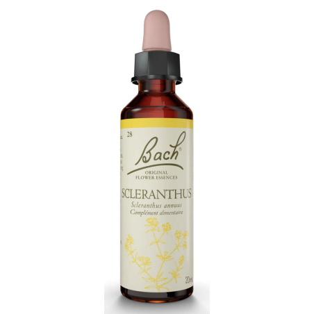 FLEURS DE BACH ORIGINAL N*28 SCLERANTHUS 20ML