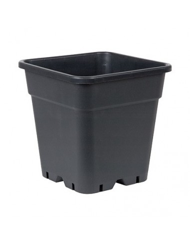Pot Carre Noir 33.5 X 33.5 X 33.5 Cm - 25 L