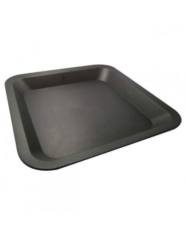 Soucoupe Carre Noire - 25 X 25 Cm ( 11l )