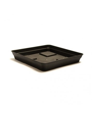 Soucoupe Carre Noire - 27 X 27 Cm (20l ) Soucoupe Carre Noire - 27 X 27 Cm (20l )