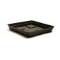 Soucoupe Carre Noire - 27 X 27 Cm (20l ) Soucoupe Carre Noire - 27 X 27 Cm (20l )