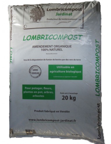 Lombricompost sac 20Kg