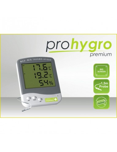 Thermo Hygro Digital - Premium - Avec Sonde T° 1,50 M