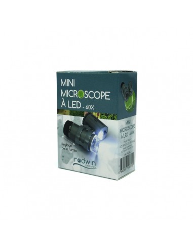 Mini Microscope 60 X Led - Rodwin Electro